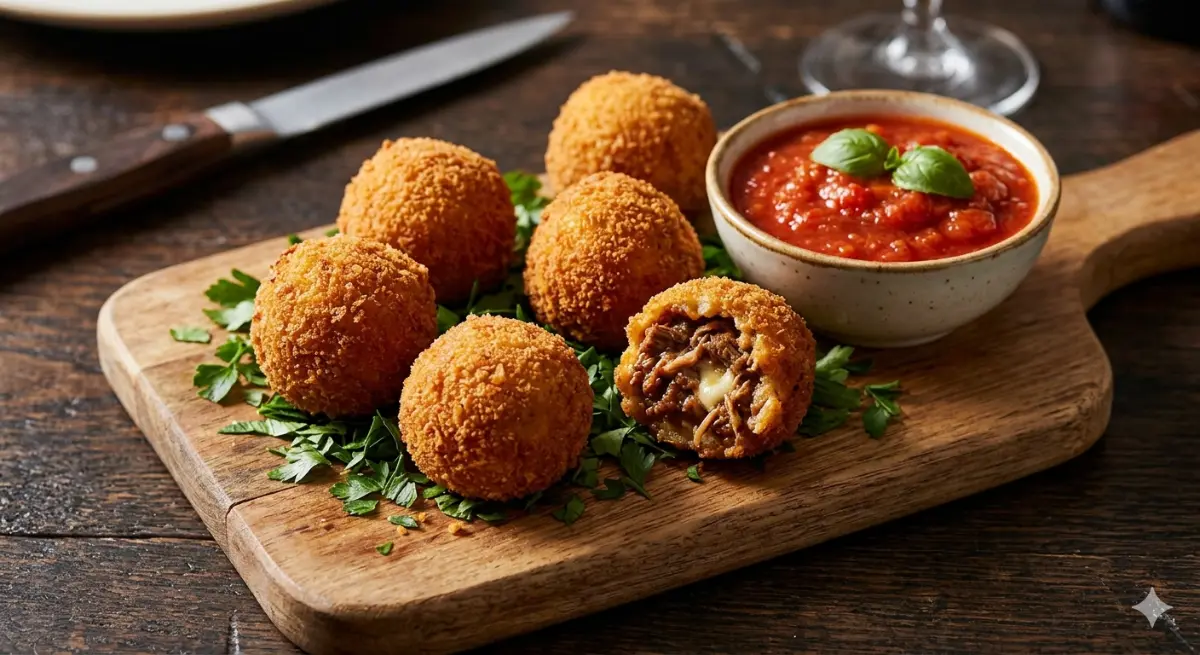 The 'Meat Lovers' Arancini