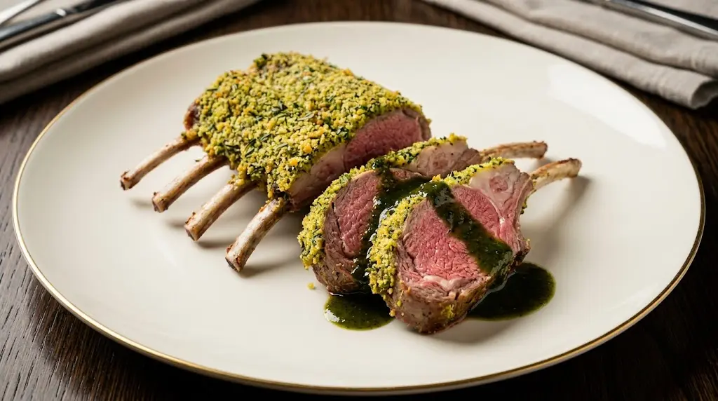Herb-Crusted Rack of Lamb