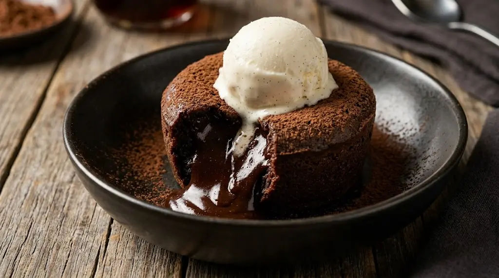 Dark Chocolate Lava Cake